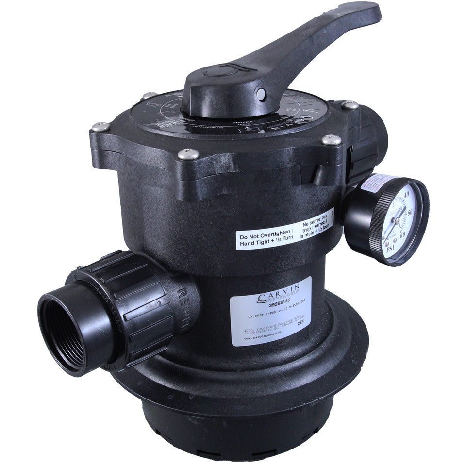 Carvin 7-Position Dial Valve with O-Ring 39263020K / 39263035K  Jacuzzi