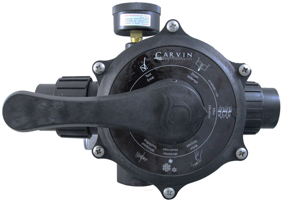 Carvin 7-Position Dial Valve with O-Ring 39263020K / 39263035K Jacuzzi
