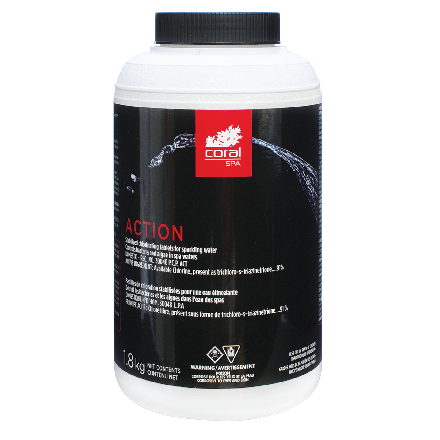 Coral Spa Action 1.8kg
