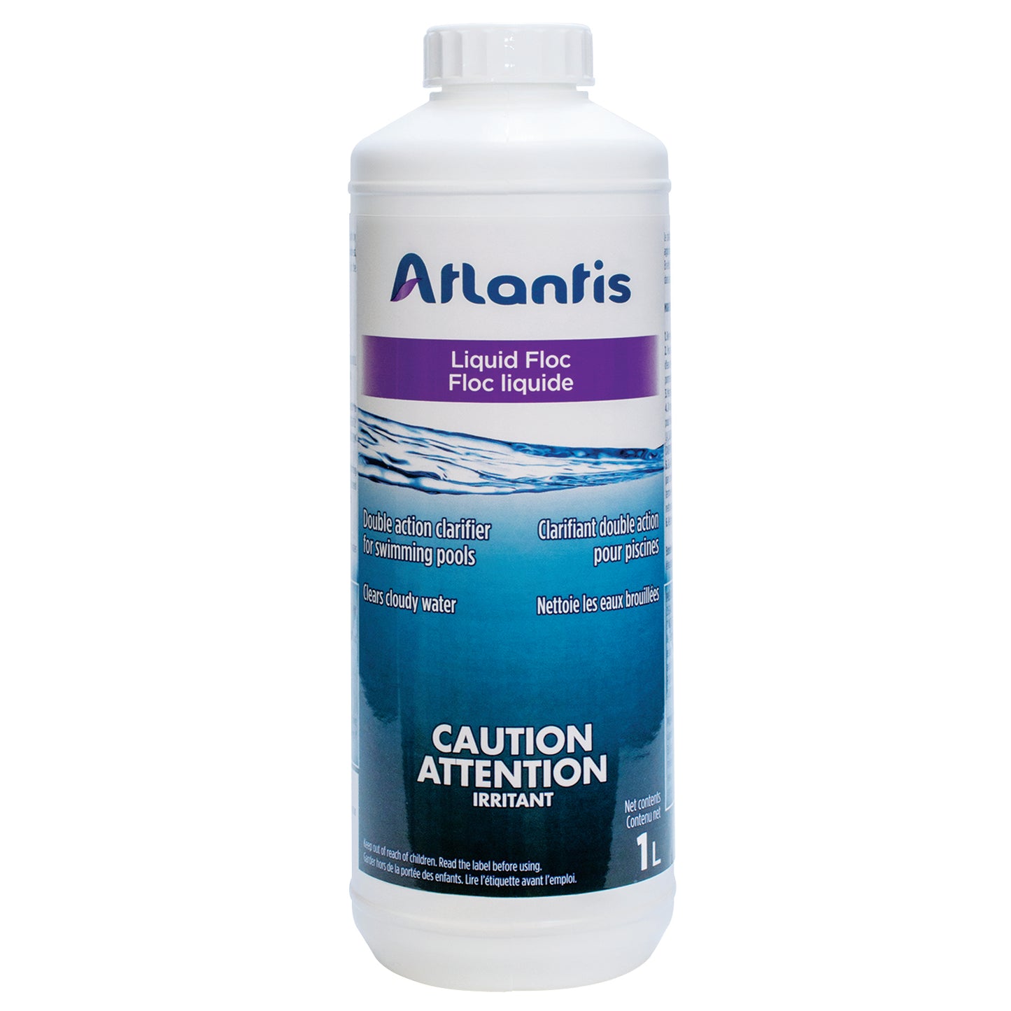 Atlantis Liquid Floc 1L Clarifier For Swimming Pools