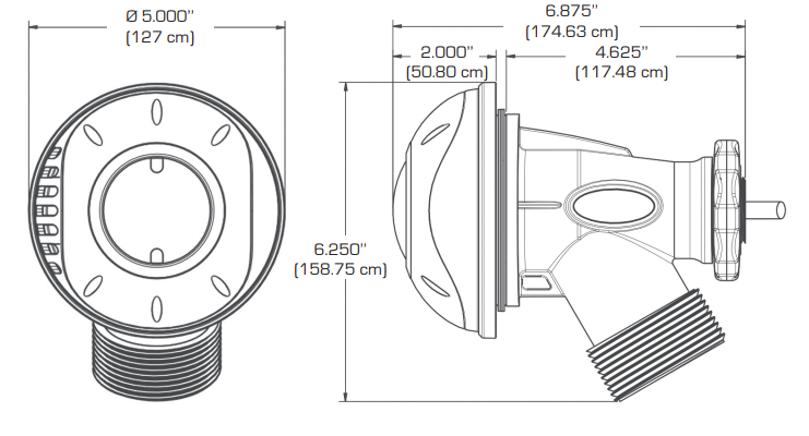 StarWhite IFC FITTING BODY(FOR STARLIGHT LIGHT)(CONCRETE) by carvin pool