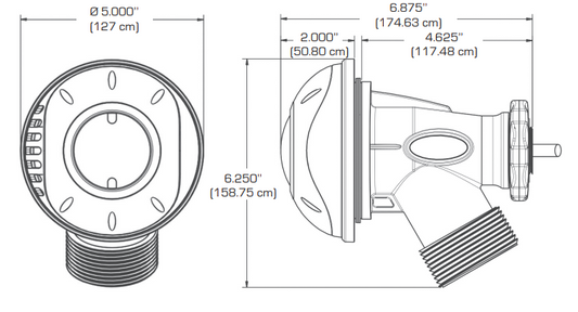 StarWhite IFC FITTING BODY(FOR STARLIGHT LIGHT)(CONCRETE) by carvin pool