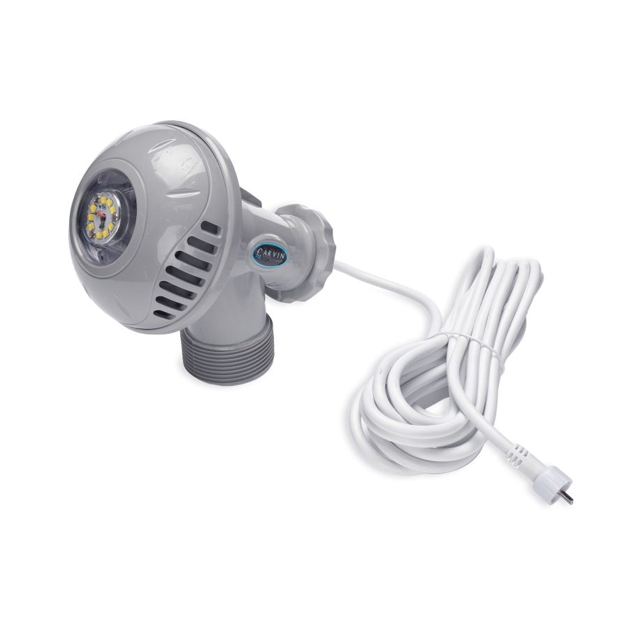 WHITE WATER RETURN STARWHITE SYSTEM W/LED LIGHT,15FT CORD, by carvin pool