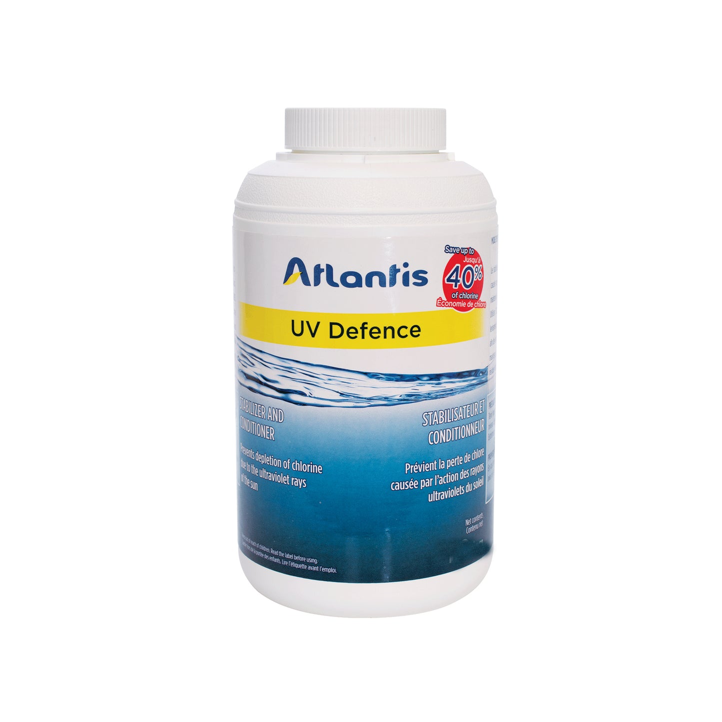 Atlantis UV Defence: Stabilizer & Conditioner 1.5KG Best for protection from the sun