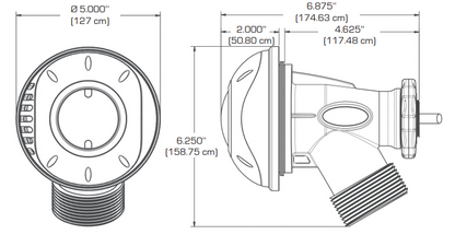 StarWhite IFC FITTING BODY(FOR STARLIGHT  LIGHT)(CONCRETE) by carvin pool