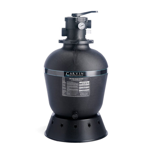 Splash sand filter by carvin pool